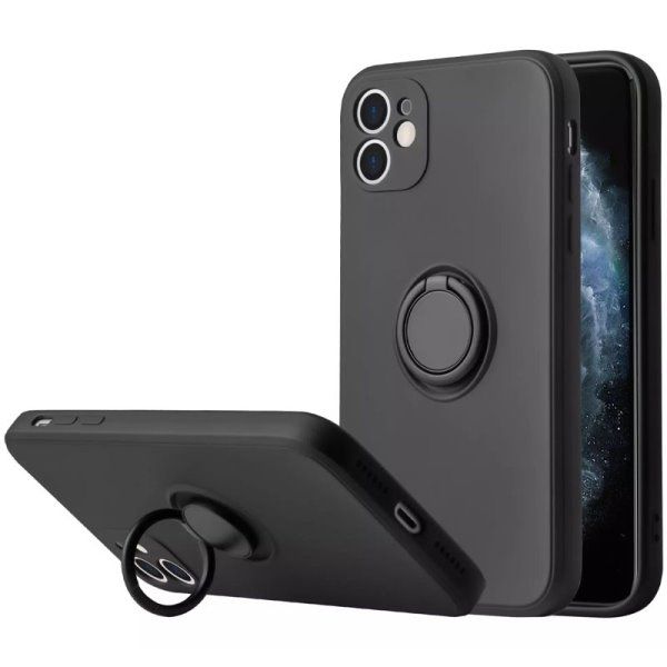 Чехол TPU Candy Ring Full Camera Apple iPhone 12