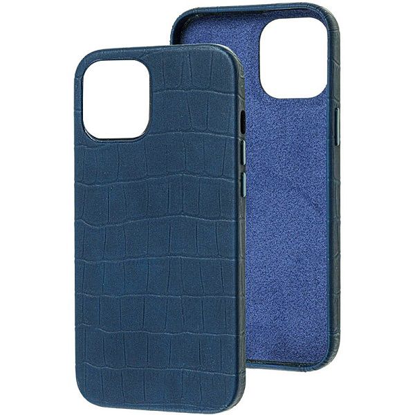 Чехол кожаный Croco Leather Apple iPhone 13 mini