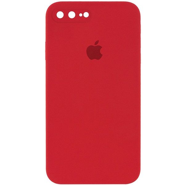 Чехол Silicone Case Square Full Camera Protective Apple iPhone 7 plus /8 plus