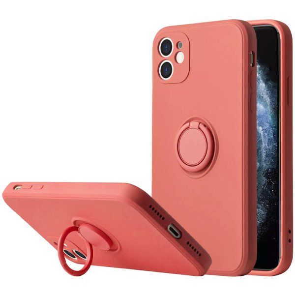 Чехол TPU Candy Ring Full Camera Apple iPhone 12