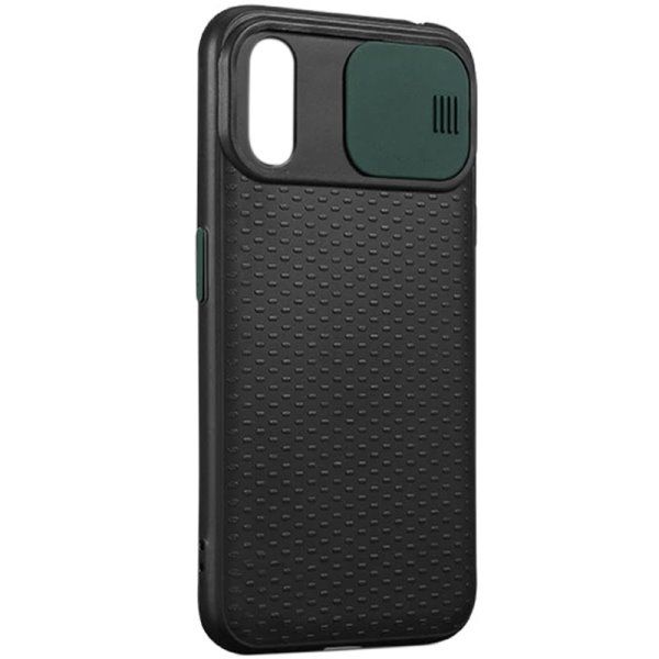 Чехол Camshield Black TPU со шторкой Apple iPhone XS Max