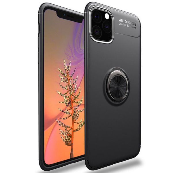 Чехол TPU Deen ColorRing под магнитный держатель (opp) Apple iPhone 12/12 Pro