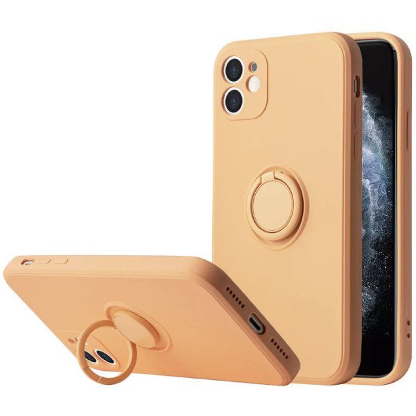 Чехол TPU Candy Ring Full Camera Apple iPhone 12