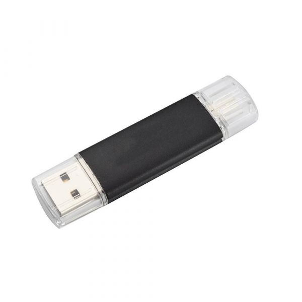 Портативный флеш-накопитель XON FlashDrive DuoConnect 128GB (USB 3.0 + MicroUSB) Black