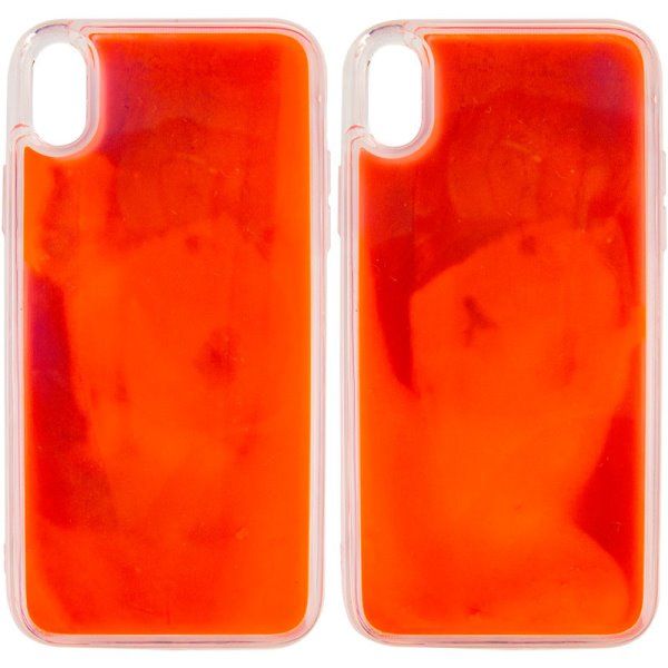 Чехол неоновый Neon Sand glow in the dark Apple iPhone X/XS