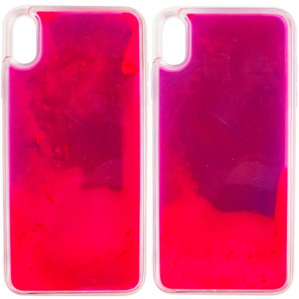 Чехол неоновый Neon Sand glow in the dark Apple iPhone X/XS