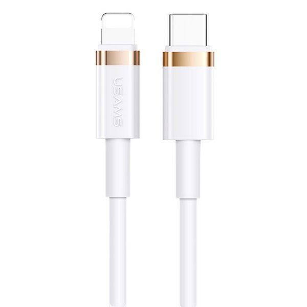 Дата кабель Usams US-SJ485 U63 Type-C To Lightning 20W PD (2m)