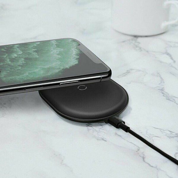 Беспроводное зарядное устройство Baseus Cobble 15W