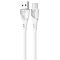 Дата кабель Usams US-SJ494 U65 Liquid Silicone USB to Type-C 3A 1m