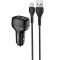 Автомобильное зарядное устройство Hoco Z36 (2USB/2.4A) + MicroUSB