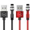 Дата кабель USAMS US-SJ472 U59 Lightning Rotatable Magnetic (1m)
