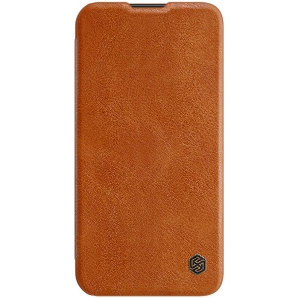 Чехол книжка кожаный Nillkin Qin Pro Camshield Apple iPhone 13