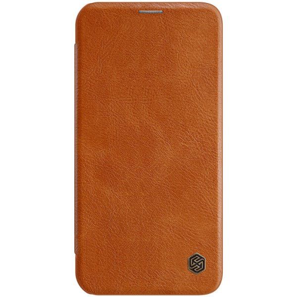 Чехол книжка кожаный Nillkin Qin Series Apple iPhone 12/12 Pro