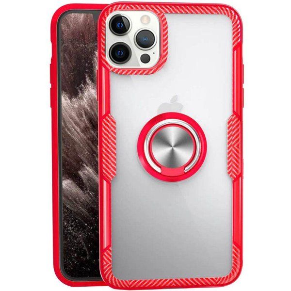 Чехол TPU+PC Deen CrystalRing for Magnet (opp) Apple iPhone 12/12 Pro