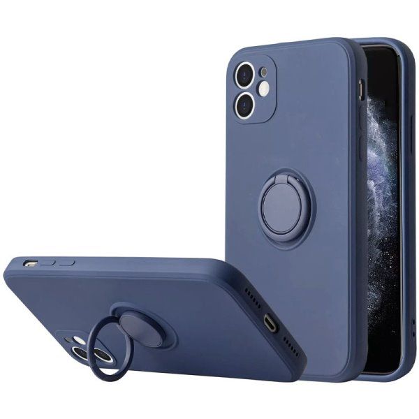 Чехол TPU Candy Ring Full Camera Apple iPhone 12
