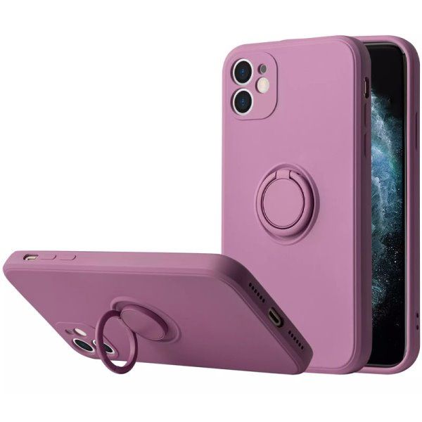 Чехол TPU Candy Ring Full Camera Apple iPhone 12