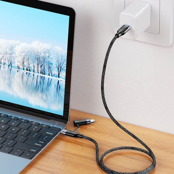 Дата кабель Usams US-SJ403 U31 60W Fast charging Type-C to Type-C / Lightning (1.2m)