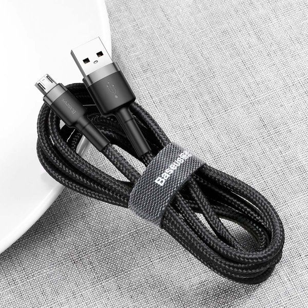 Дата кабель Baseus Cafule MicroUSB Cable 1.5A (2m)