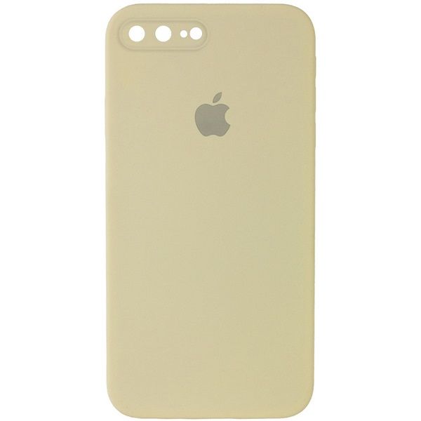 Чехол Silicone Case Square Full Camera Protective Apple iPhone 7 plus /8 plus