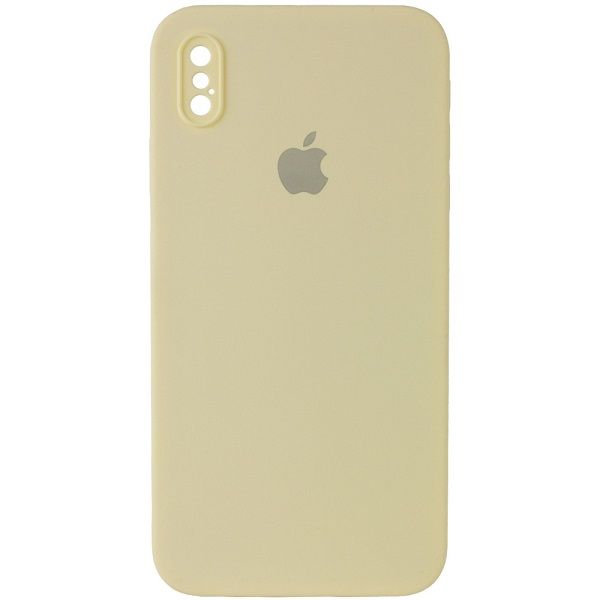 Чехол Silicone Case Square Full Camera Protective Apple iPhone XS Max