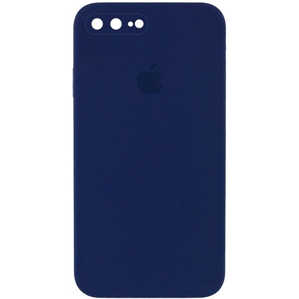 Чехол Silicone Case Square Full Camera Protective Apple iPhone 7 plus /8 plus