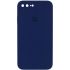 Чехол Silicone Case Square Full Camera Protective Apple iPhone 7 plus /8 plus