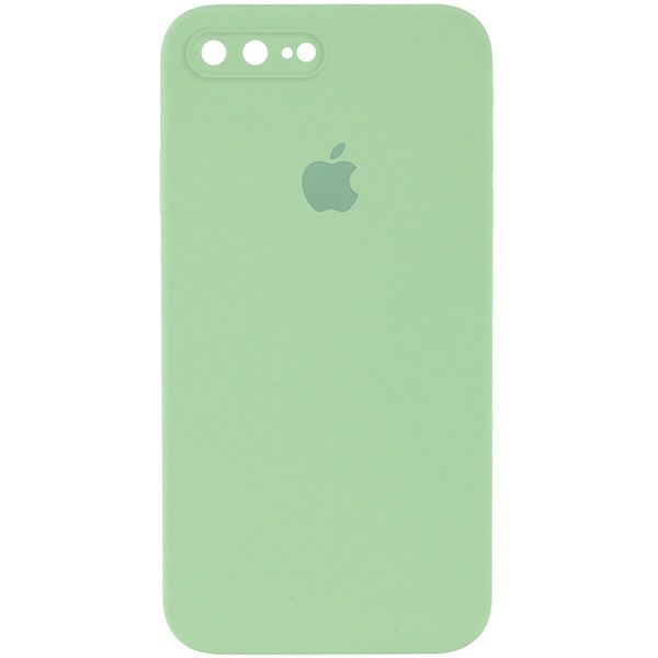 Чехол Silicone Case Square Full Camera Protective Apple iPhone 7 plus /8 plus