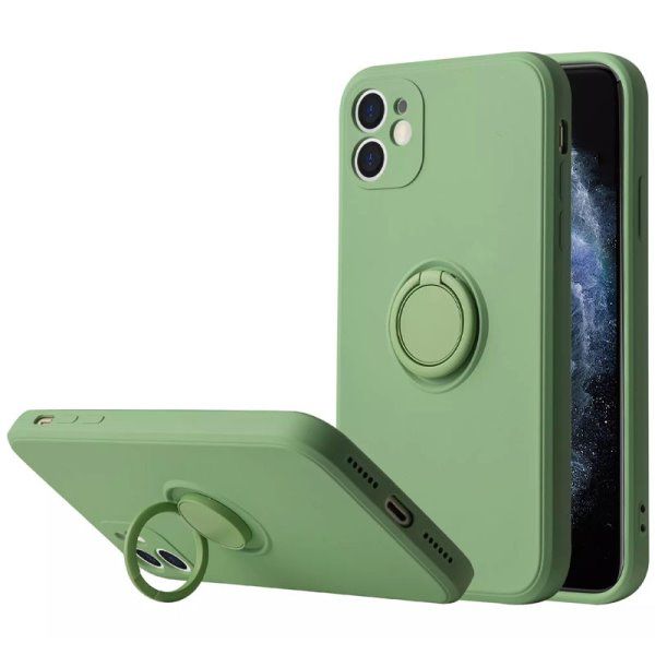Чехол TPU Candy Ring Full Camera Apple iPhone 12