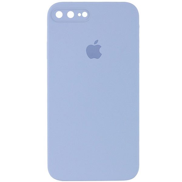 Чехол Silicone Case Square Full Camera Protective Apple iPhone 7 plus /8 plus
