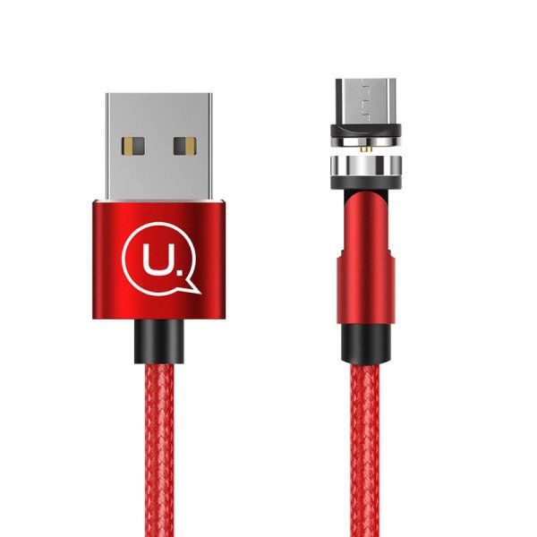 Дата кабель USAMS US-SJ474 U59 MicroUSB Rotatable Magnetic (1m)