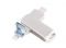 Портативный флеш-накопитель XON FlashDrive MultiConnect 128GB (USB 3.0 + Type-C + MicroUSB) Silver
