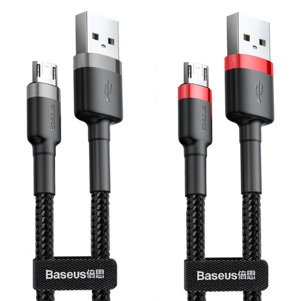 Дата кабель Baseus Cafule MicroUSB Cable 1.5A (2m)