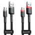 Дата кабель Baseus Cafule MicroUSB Cable 1.5A (2m)