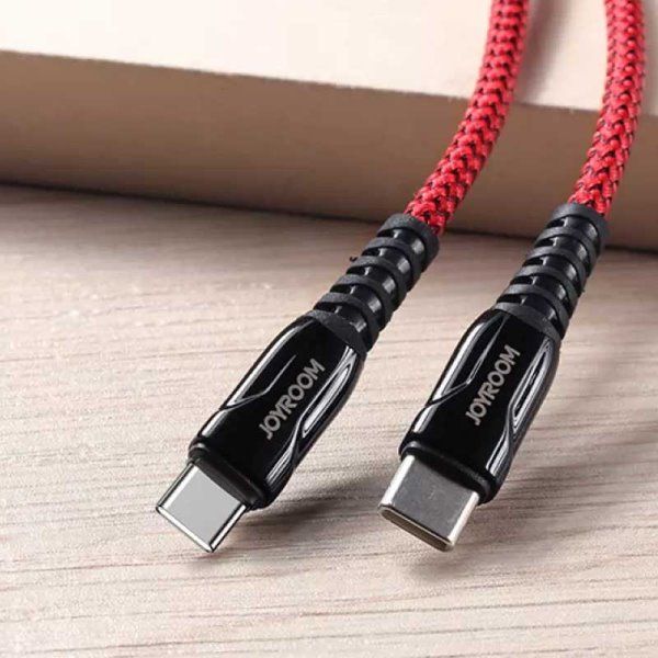 Дата кабель Joyroom S-1230K1 Type-C to Type-C 60W (1.2m)