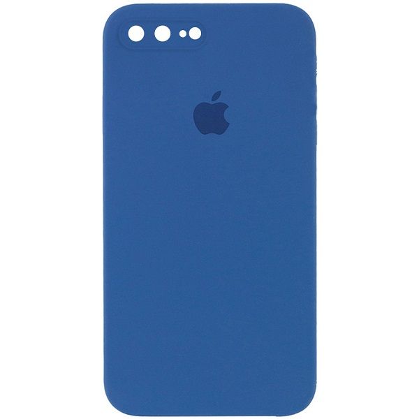 Чехол Silicone Case Square Full Camera Protective Apple iPhone 7 plus /8 plus