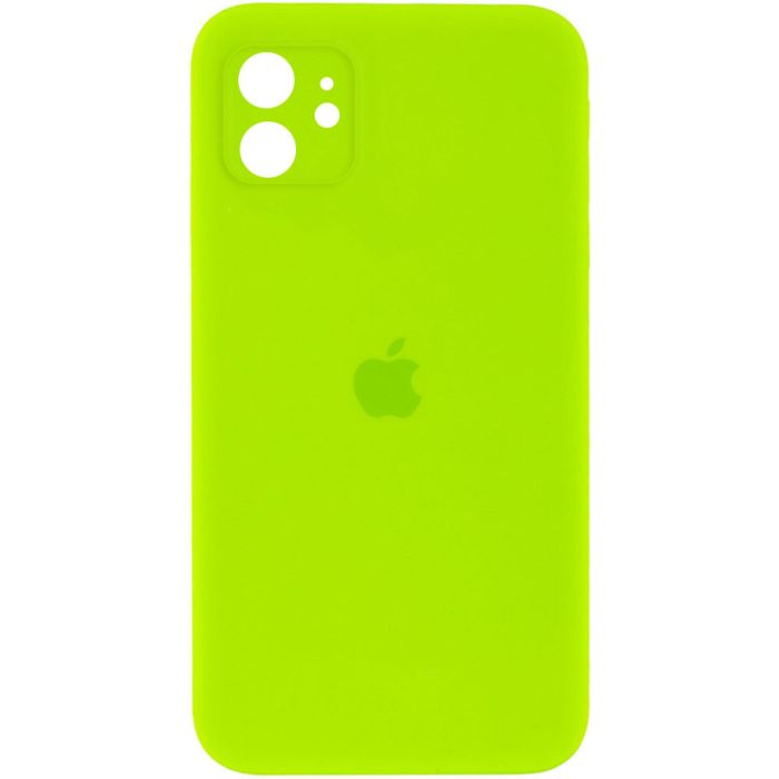 Чехол Silicone Case Square Full Camera Protective Apple iPhone 11