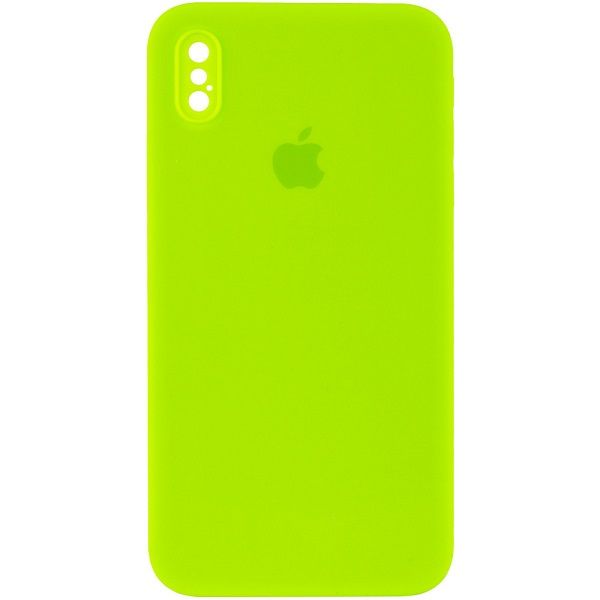 Чехол Silicone Case Square Full Camera Protective Apple iPhone XS Max