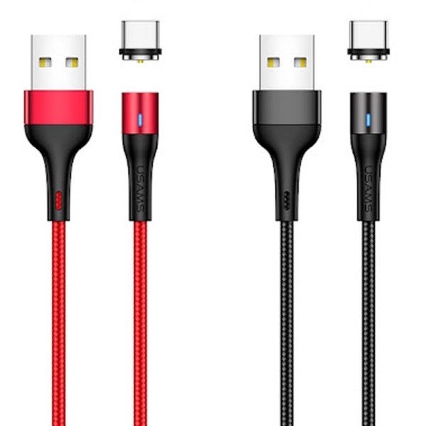 Дата кабель USAMS US-SJ337 U29 Magnetic USB to Type-C (2m)