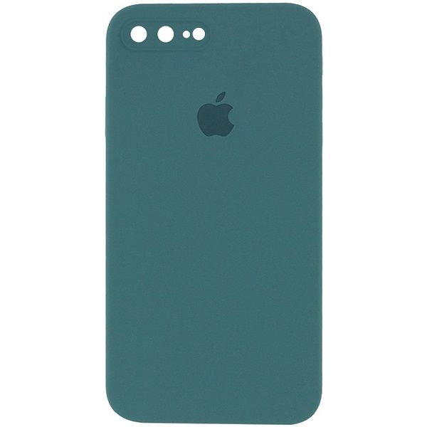 Чехол Silicone Case Square Full Camera Protective Apple iPhone 7 plus /8 plus