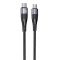 Дата кабель Hoco U99 Magnetic Type-C to Type-C 100W (1m)