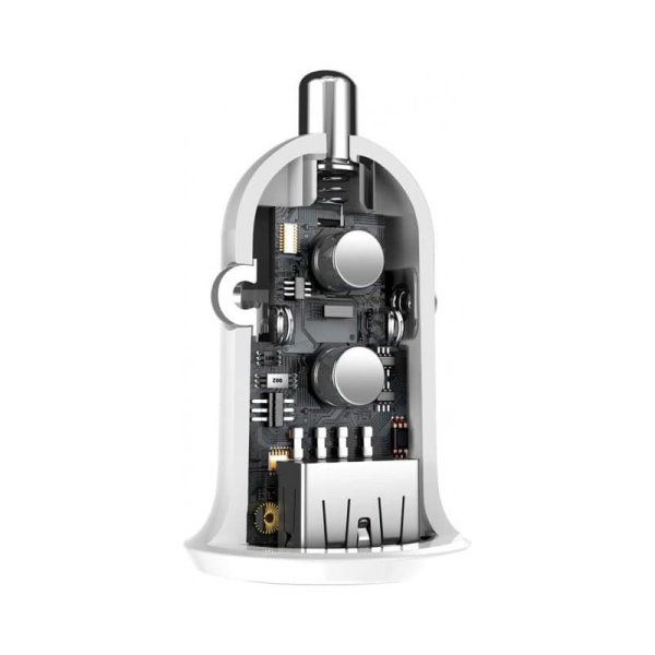 Автомобильное зарядное устройство Baseus Grain Pro (2USB 4.8A) (CCALLP)