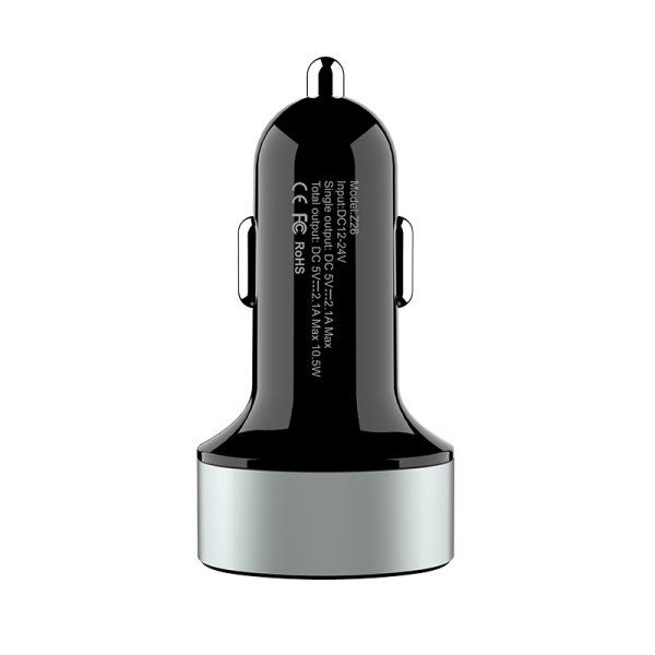 Автомобильное зарядное устройство Hoco Z26 High Praise 2.1A 2USB