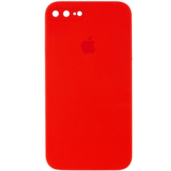 Чехол Silicone Case Square Full Camera Protective Apple iPhone 7 plus /8 plus