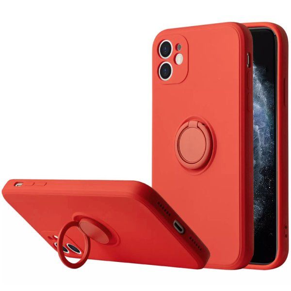 Чехол TPU Candy Ring Full Camera Apple iPhone 12