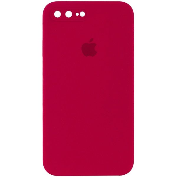 Чехол Silicone Case Square Full Camera Protective Apple iPhone 7 plus /8 plus