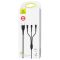 Дата кабель Usams US-SJ367 U35 3in1 USB to Combo 2A (1m)
