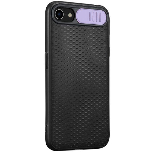 Чехол Camshield Black TPU со шторкой Apple iPhone 7/8/SE