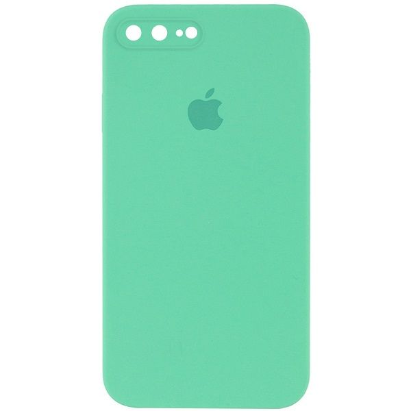 Чехол Silicone Case Square Full Camera Protective Apple iPhone 7 plus /8 plus