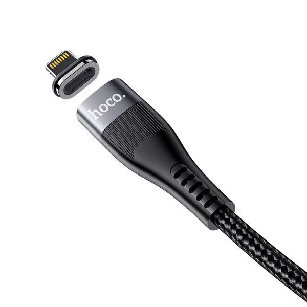 Дата кабель Hoco U99 Magnetic Type-C to Lightning 100W (1.2m)