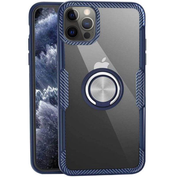 Чехол TPU+PC Deen CrystalRing for Magnet (opp) Apple iPhone 12/12 Pro